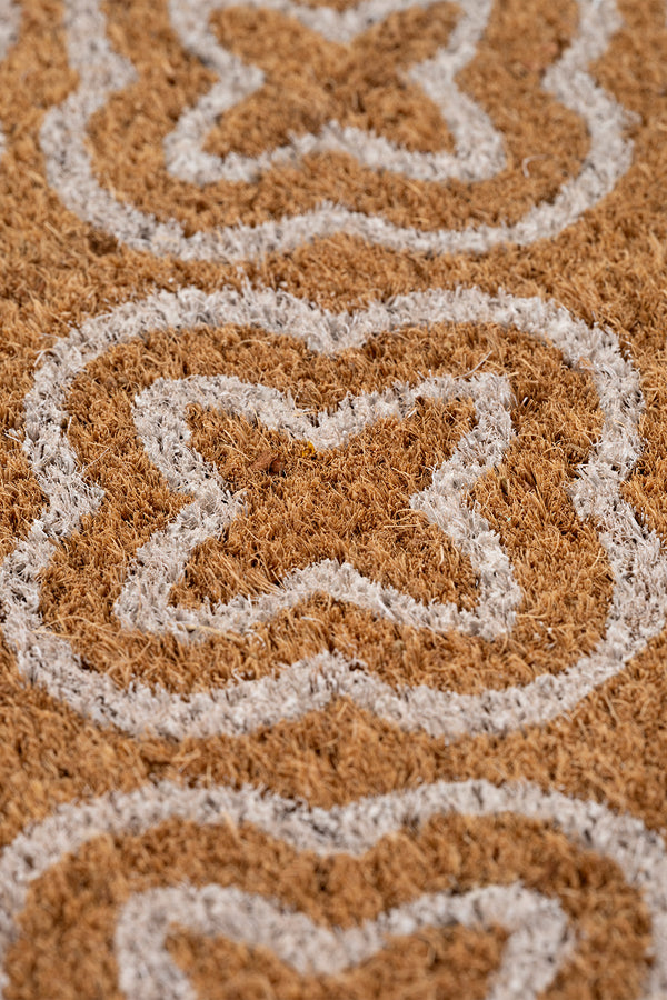 Coco Desenli Kıl Kapı Önü Paspası 40x60 3683