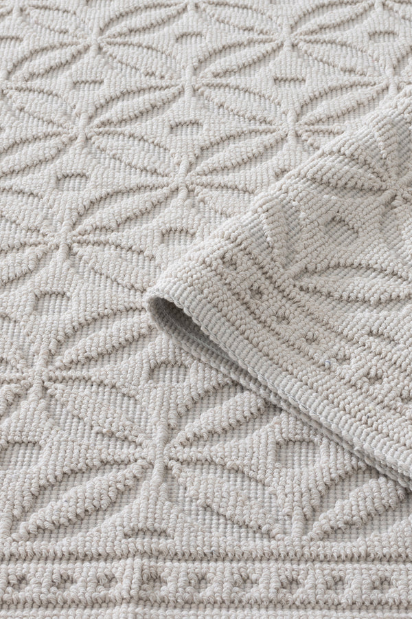 Country Krem Pamuk Kilim 8598