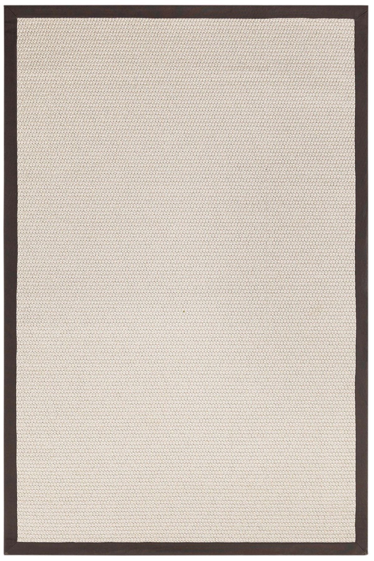 Cozy Bordür Bej Siyah Halı 20979A