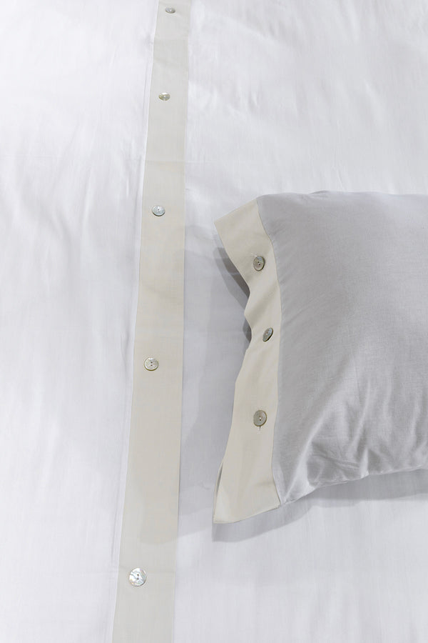 Dave Fildişi Çift Kişilik Nevresim Takımı 4 Yastık 200x220 5043