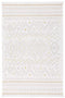 Duo Krem Sarı Çift Taraflı Yıkanabilir Dokuma Kilim 24247A
