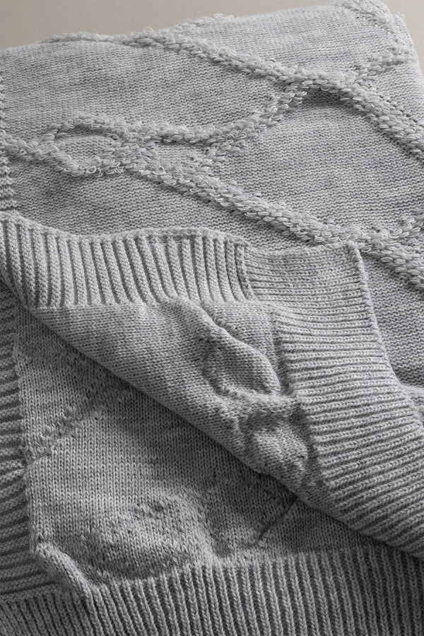 Espuma De Mar Gri Çift Kişilik Battaniye 200x220 37130