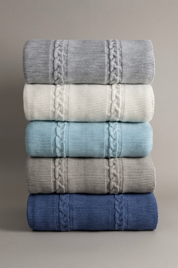 Espuma De Mar Gri Tv Battaniyesi 130x170 37132