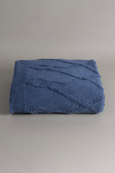 Espuma De Mar İndigo Tek Kişilik Battaniye 160x220 37141