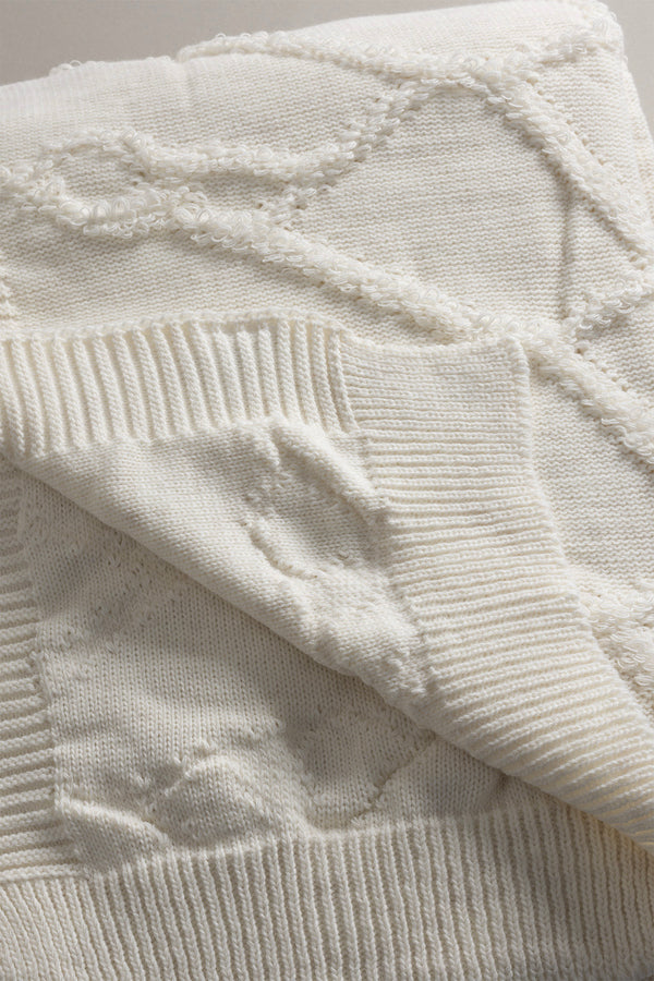 Espuma De Mar Krem Çift Kişilik Battaniye 200x220 37125