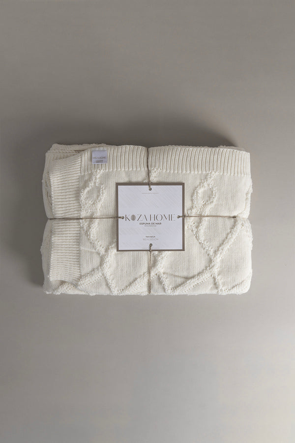 Espuma De Mar Krem Tek Kişilik Battaniye 160x220 37126