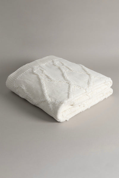 Espuma De Mar Krem Tek Kişilik Battaniye 160x220 37126