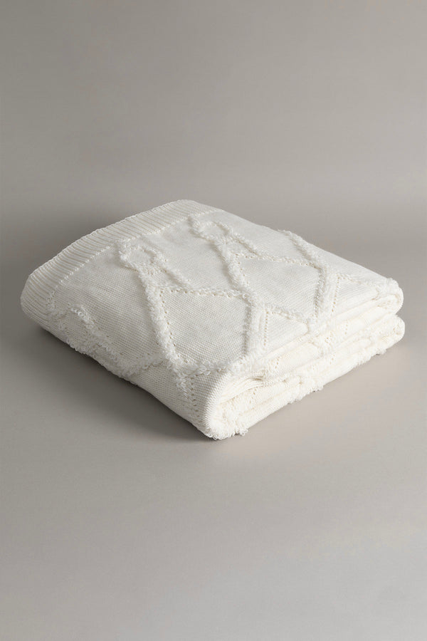 Espuma De Mar Krem Tek Kişilik Battaniye 160x220 37126