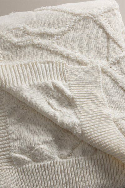 Espuma De Mar Krem Tek Kişilik Battaniye 160x220 37126