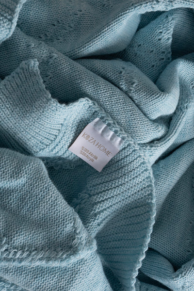 Espuma De Mar Mavi Tek Kişilik Battaniye 160x220 37146