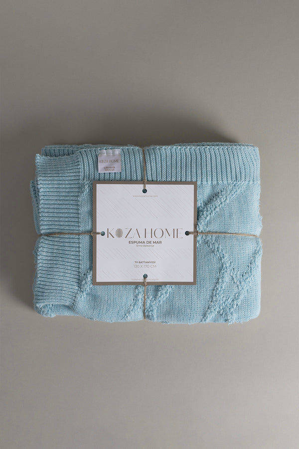 Espuma De Mar Mavi Tv Battaniyesi 130x170 37147