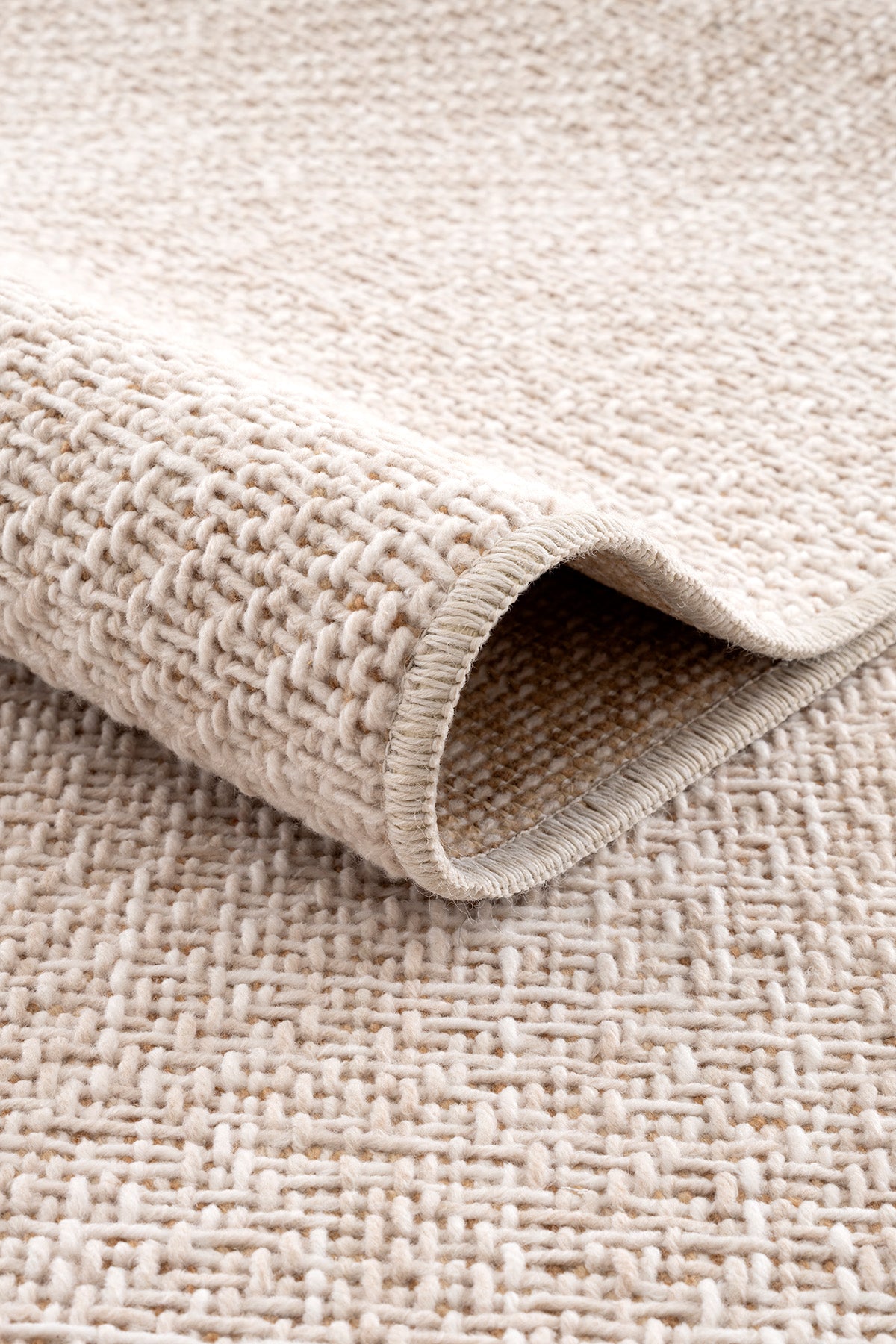 Calvin Klein Felt Krem Bej Halı A5276F