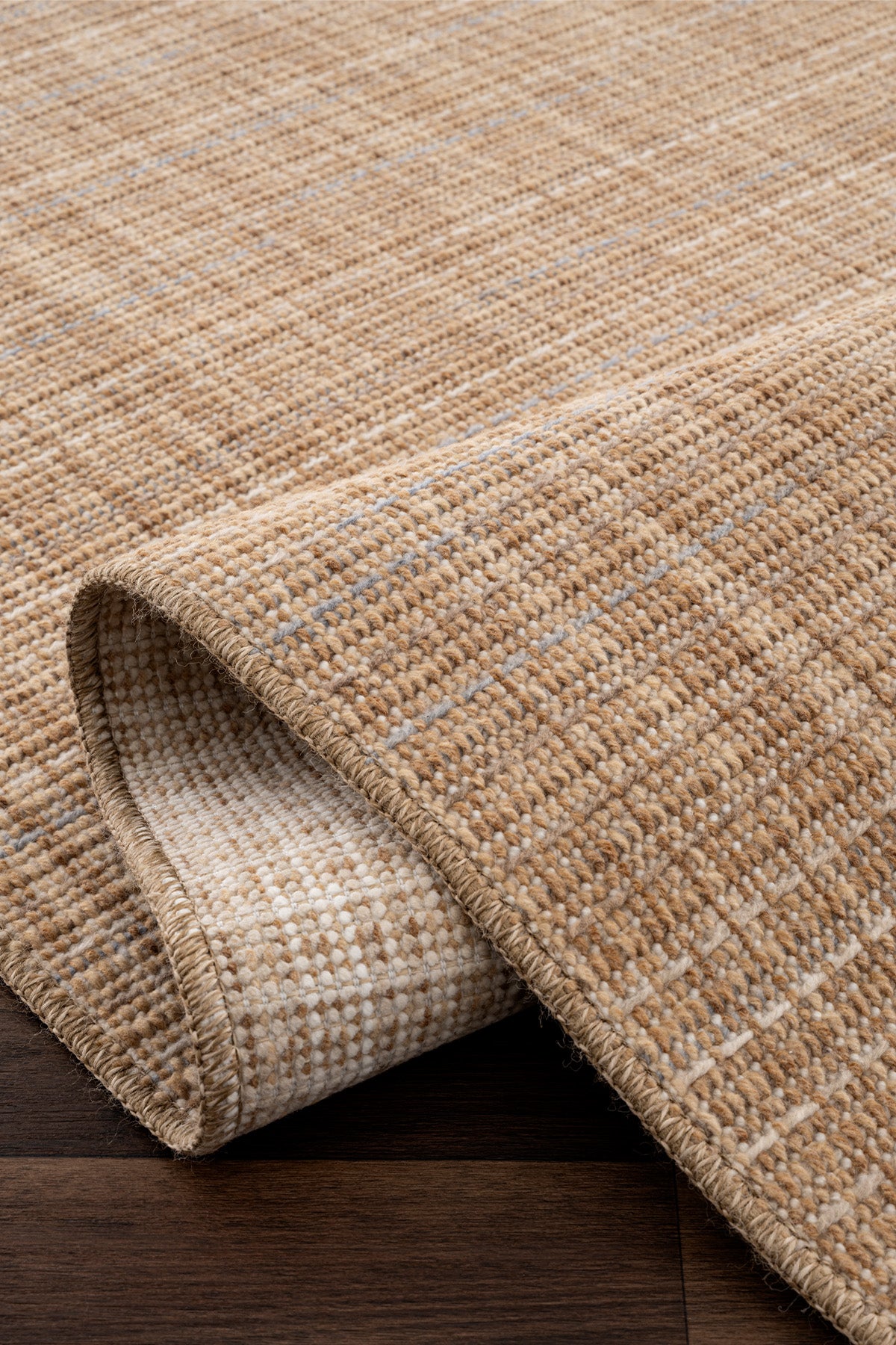 Calvin Klein Felt Natural Mavi Halı A5279B