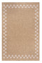 Fibra Natural Krem Halı Kilim Salon Oturma Odası Yolluk Yatak Odası Koridor Halısı A0705A