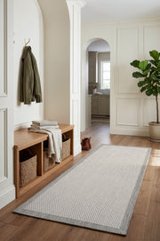 Fresco Antrasit Ekru Sisal Yolluk 23745Y