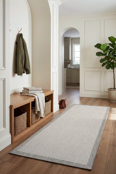 Fresco Antrasit Ekru Sisal Yolluk 23745Y