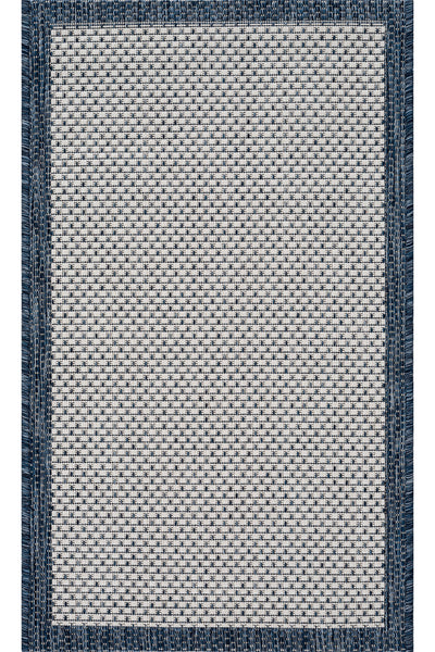 Fresco Ekru Lacivert Sisal Paspas 23745P