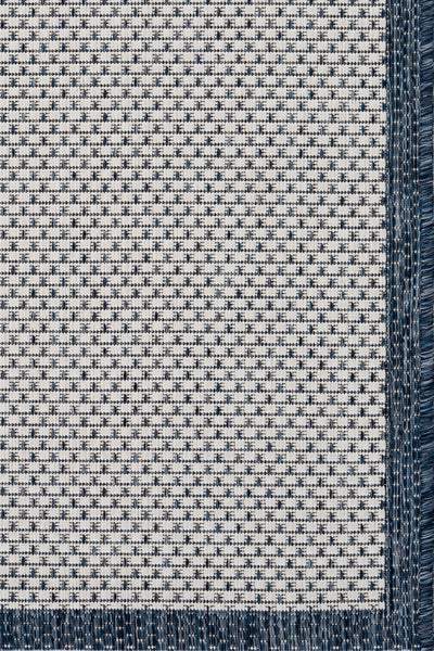 Fresco Ekru Lacivert Sisal Yolluk 23745Y