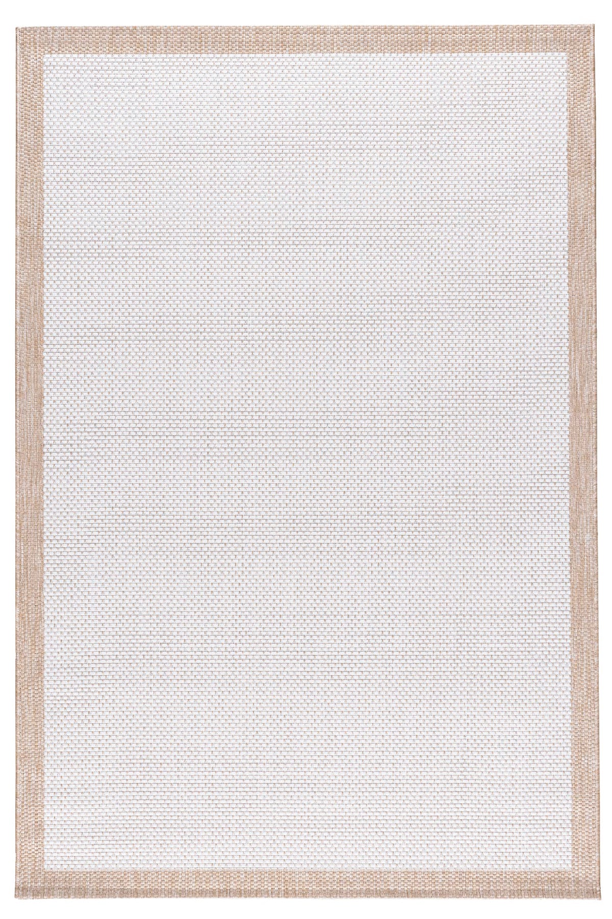 Fresco Ekru Natural İskandinav Jüt Yıkanabilir Halı Kilim Balkon Teras Salon Koridor Halısı 23745A