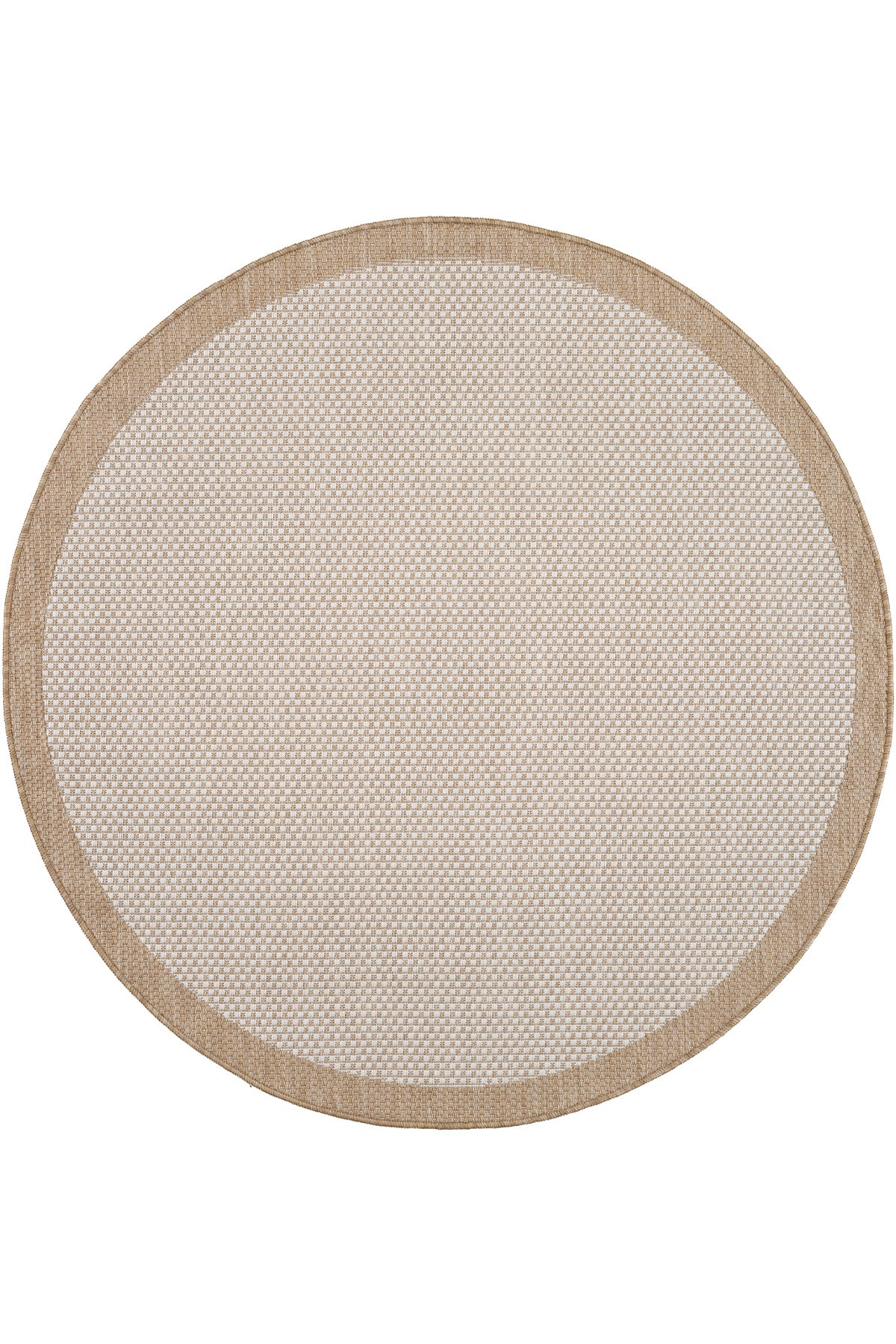 Fresco Ekru Natural Sisal Daire Halı 23745D