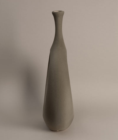 Galante Yeşil Seramik Vazo 10x23x35cm 6269