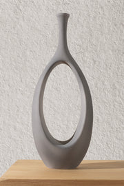 Gracil Gri Seramik Vazo 20x5x55cm 6267
