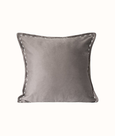 İbiza Antrasit Kadife Yastık 43x43 5021