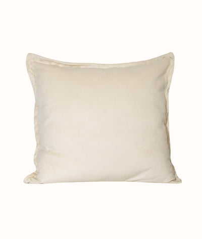 İbiza Krem Kadife Yastık 43x43 5017