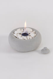 Inferno Yuvarlak Gri Ateş Çukuru 6275