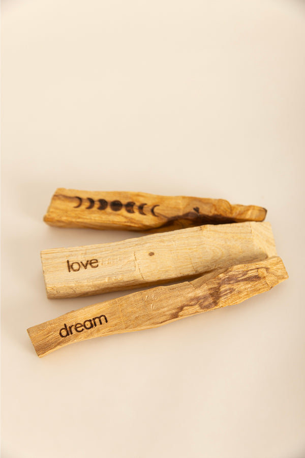 Infınıty 3'lü Palo Santo Beyaz Keten Kese 1064A