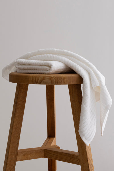 Ivory Beyaz 2'li Banyo Havlusu Seti 50x90 - 70x140 1101A