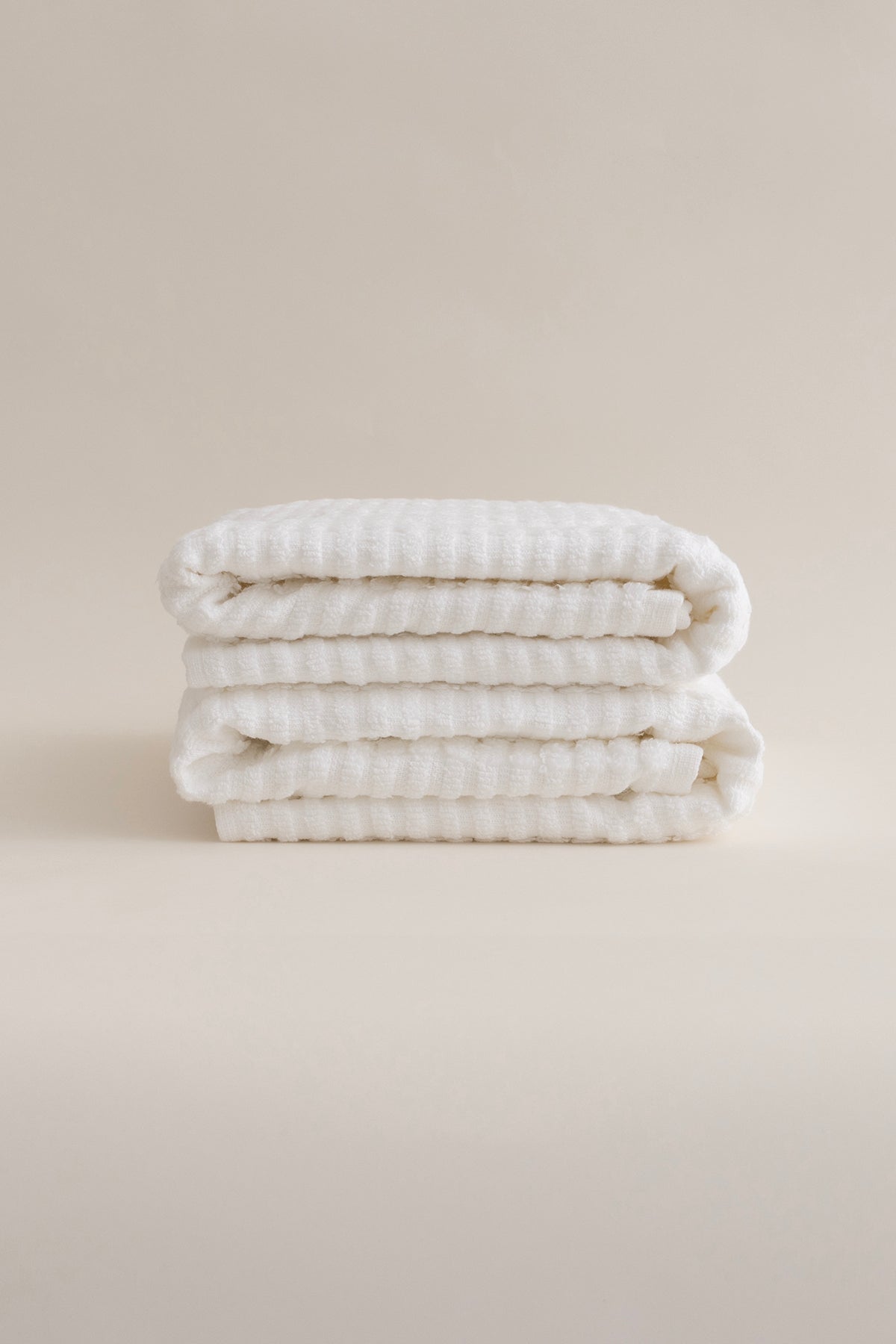 Ivory Beyaz Bordürlü Mikro Fiber %100 Pamuk 2'Li El Yüz Havlusu Seti 50 X 90 - 50 X 90 1107A