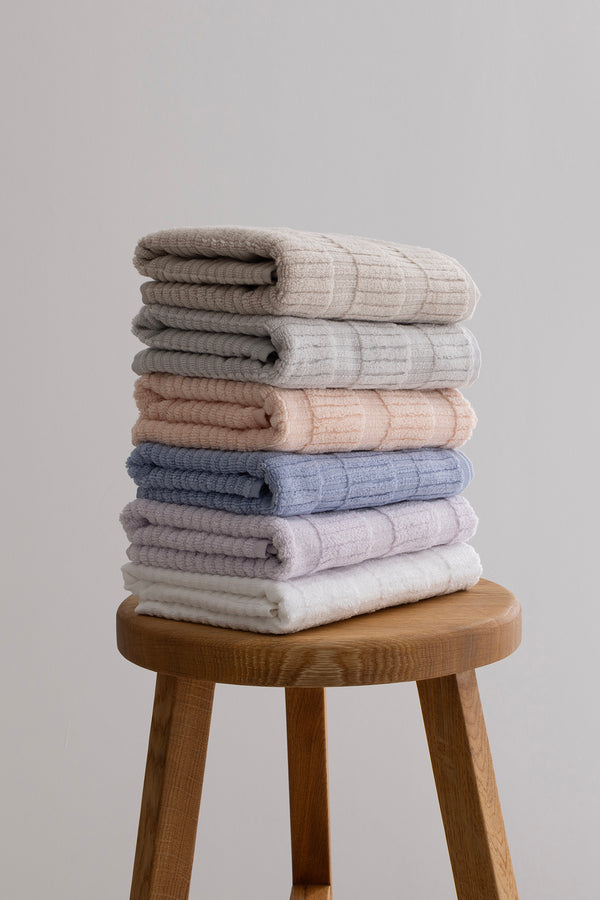 Ivory Gri 2'li Banyo Havlusu Seti 50x90 - 50x90 1108A