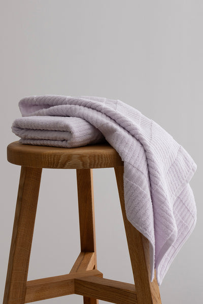 Ivory Lila 2'li Banyo Havlusu Seti 50x90 - 50x90 1111A