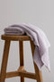 Ivory Lila Fitilli Mikro Fiber %100 Pamuk 2'Li Banyo Havlusu Seti 50 X 90 - 70 X 140 1129A