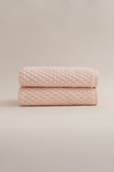 Ivory Somon Banyo Havlusu Seti 50x90 - 70x140 1115A