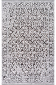 Koza Bergama Gri Halı A6103C
