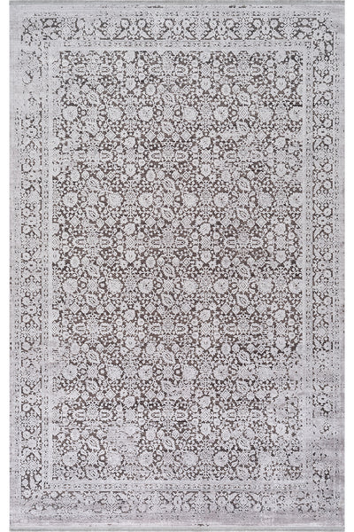 Koza Bergama Gri Halı A6103C