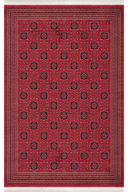 Koza Buhara Bordo Salon Halısı A5975A