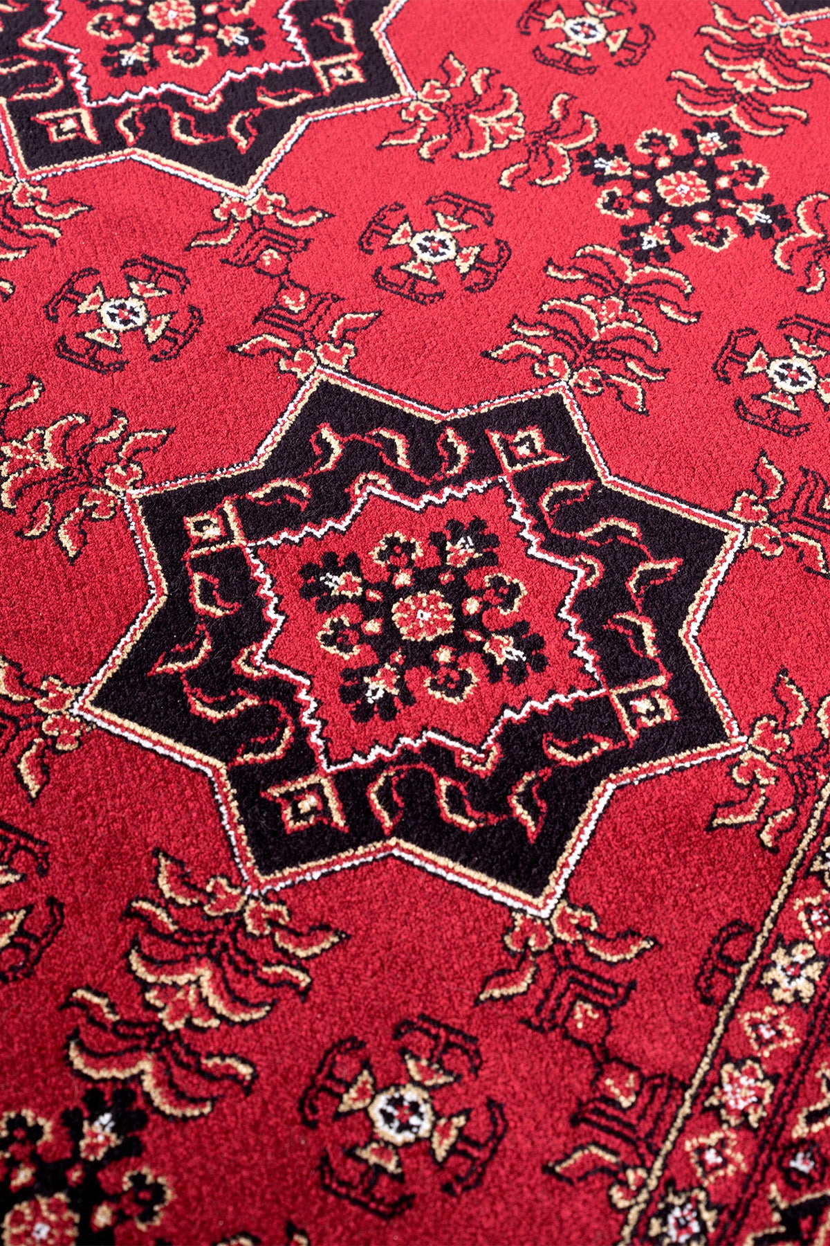 Koza Buhara Bordo Salon Halısı A5975A