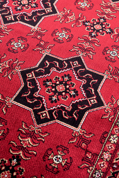 Koza Buhara Bordo Halı A5975A