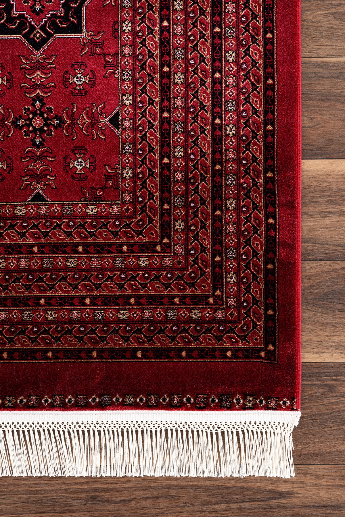 Koza Buhara Bordo Salon Halısı A5975A