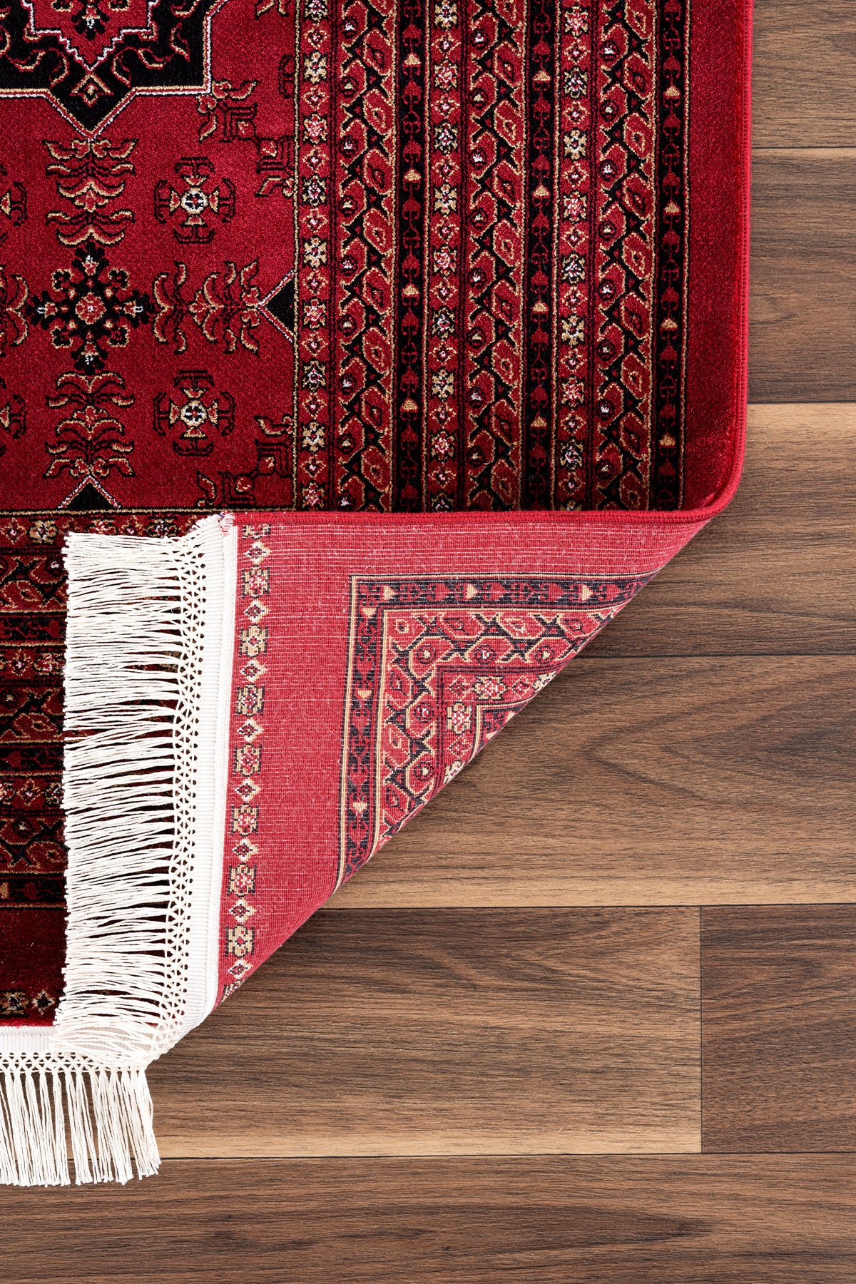 Koza Buhara Bordo Salon Halısı A5975A