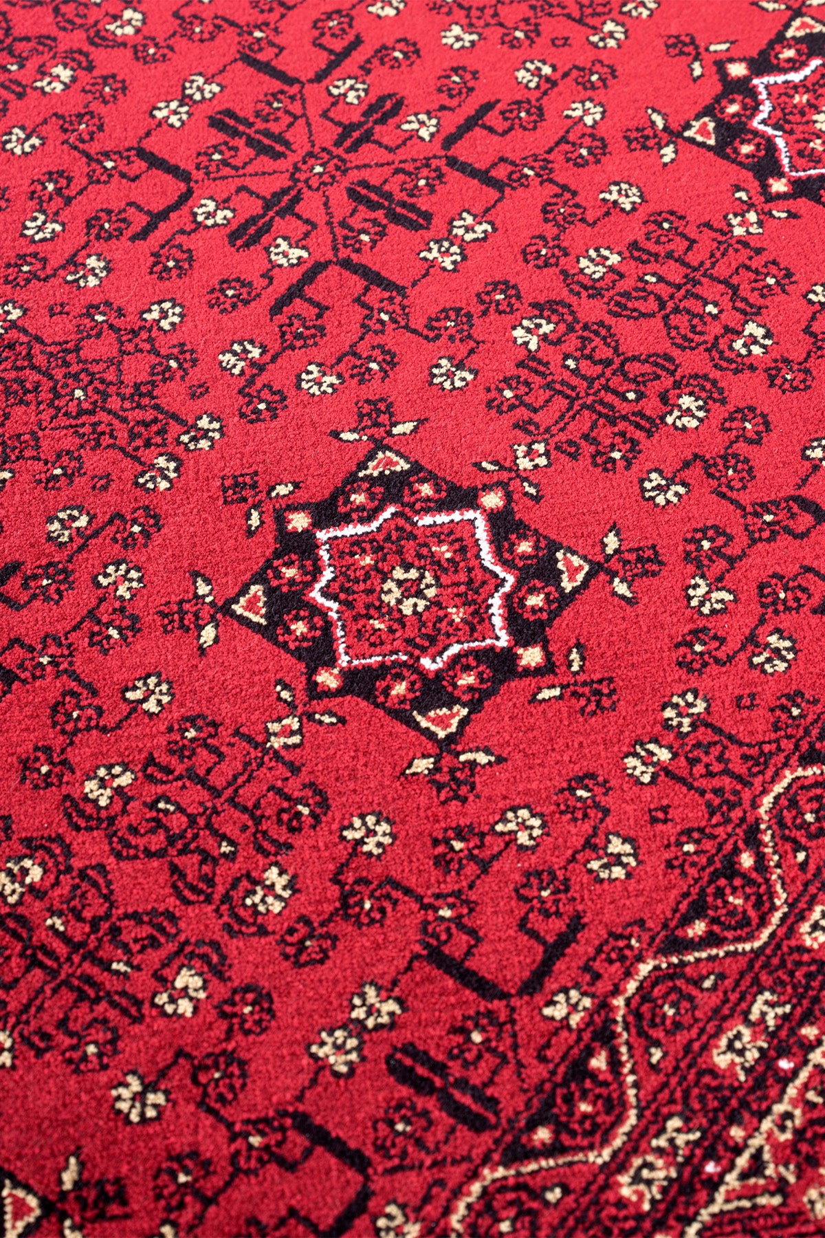 Koza Buhara Bordo Salon Halısı A5976A