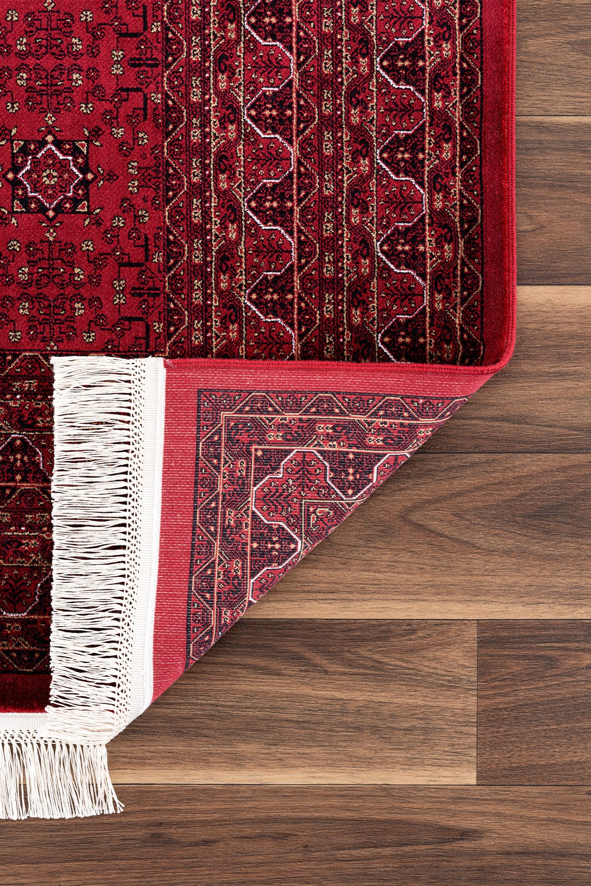 Koza Buhara Bordo Salon Halısı A5976A