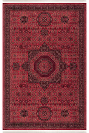Koza Buhara Bordo Salon Halısı A5977A