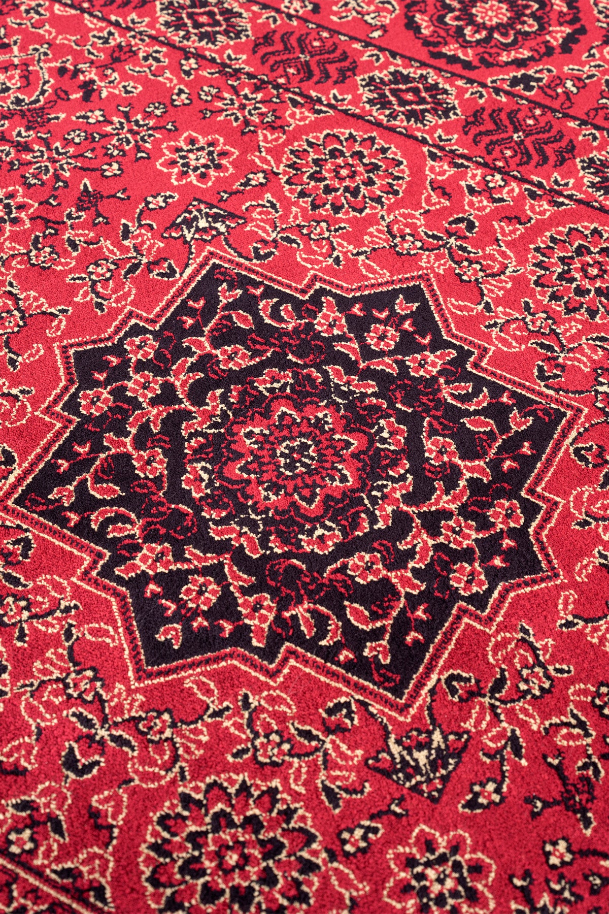 Koza Buhara Bordo Salon Halısı A5977A