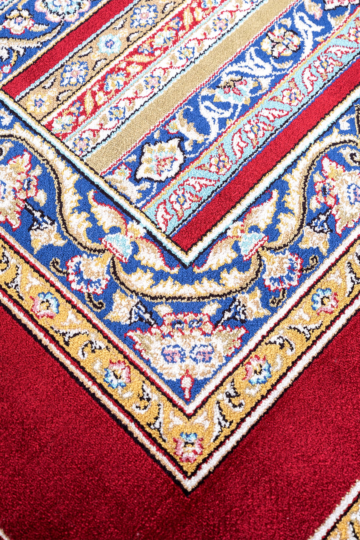 Koza Buhara Bordo Salon Halısı A5978A