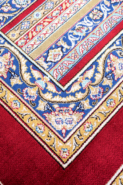 Koza Buhara Bordo Salon Halısı A5978A