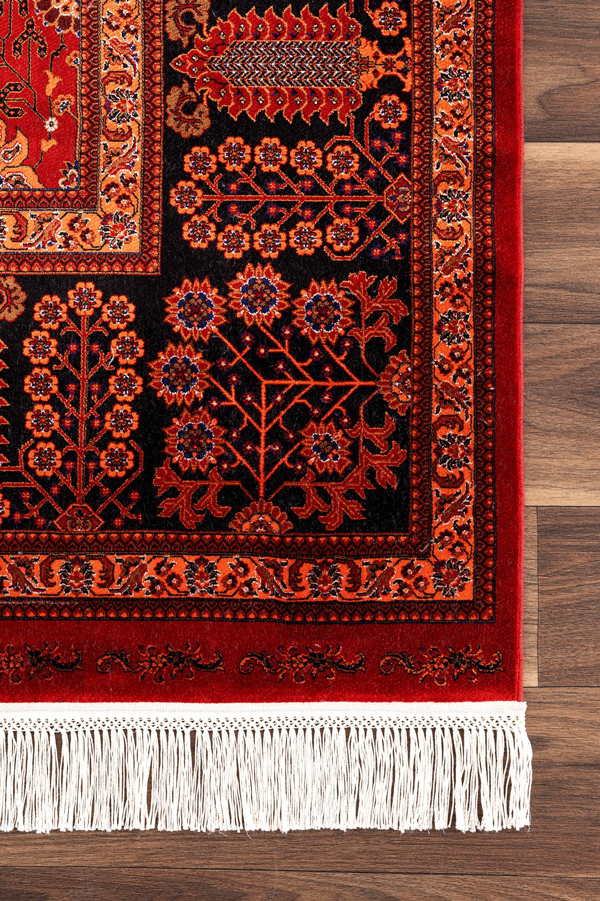 Koza Gördes Bordo Salon Halısı A5722A